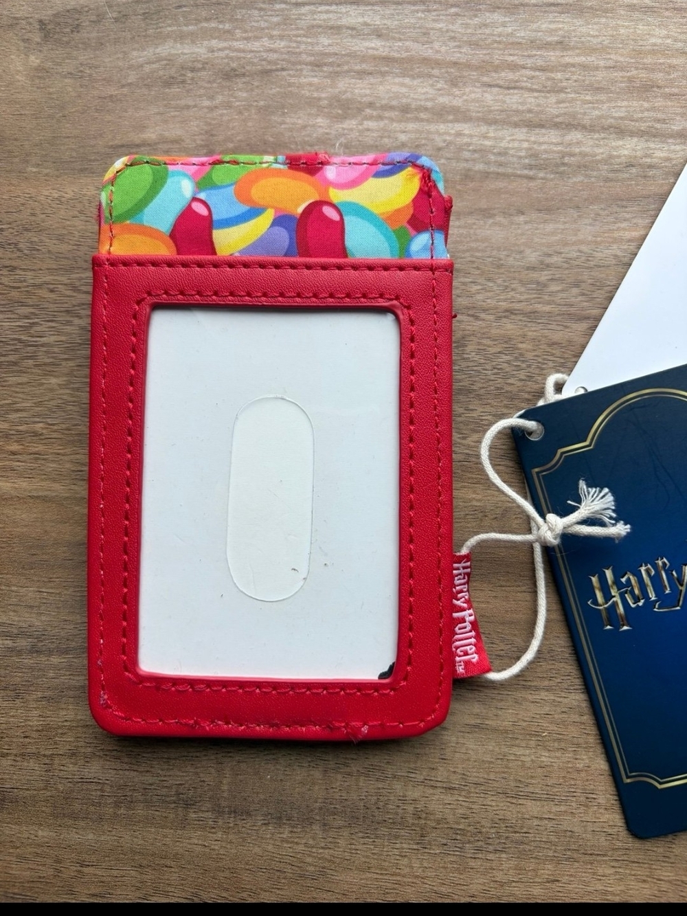 Loungefly Red White Every Flavour Beans Cardholder Wallet - Picture 3 of 3